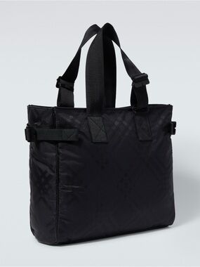 ☑️Burberry Check jacquard tote bag☑️